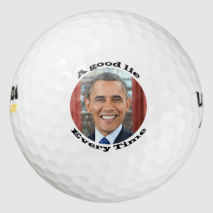 Balles De Golf Bon mensonge d'Obama