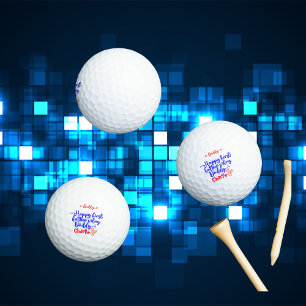Balles De Golf Bonne première Fête des pères papa
