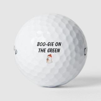 Balles De Golf 'Boo-gie sur le Green' Tournois d'automne Hallowee