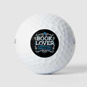 Balles De Golf Book Lover Golf Balls