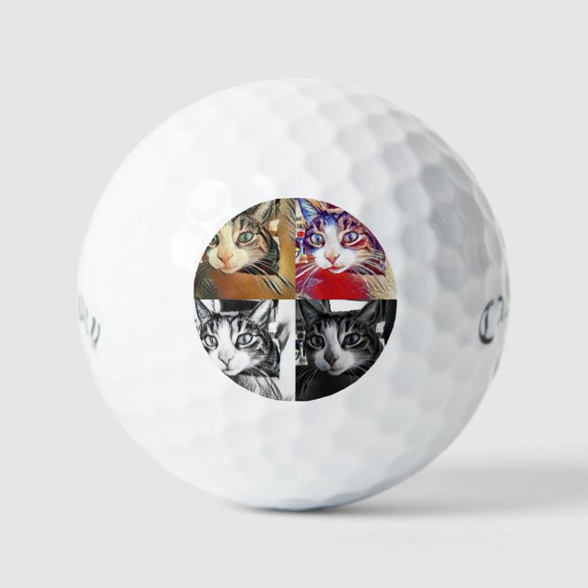 Balles De Golf Boo's Collage Callaway Supersoft 3 pk Golf Balls (Recto)