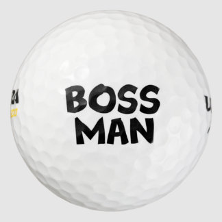 Balles De Golf Boss Man