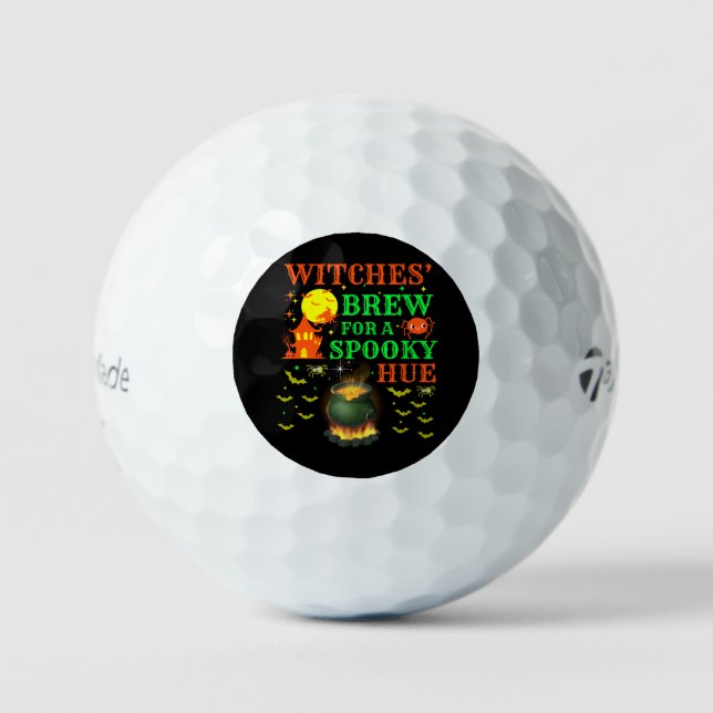 Balles De Golf Bouillon de sorcières pour une conception de chaud (Recto)