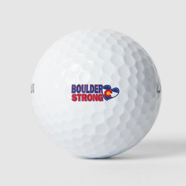 Balles De Golf Boulder-Fort-Coeur (Devant)