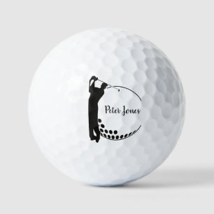 Balles De Golf Boule de golf avec nom modifiable.
