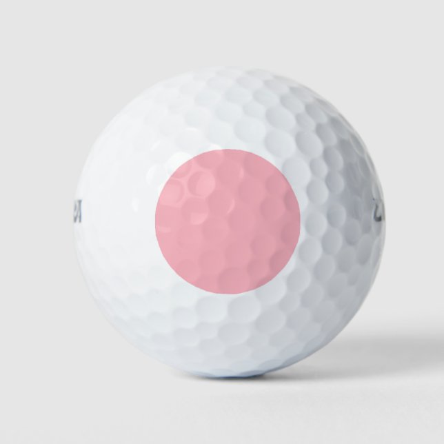 Balles De Golf Boule de golf Blush Pink personnalisée - Ac de gol (Devant)