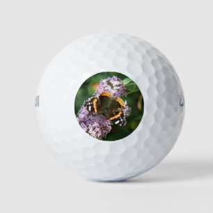 Balles De Golf Boule de golf de l'amiral rouge papillon et bouddl