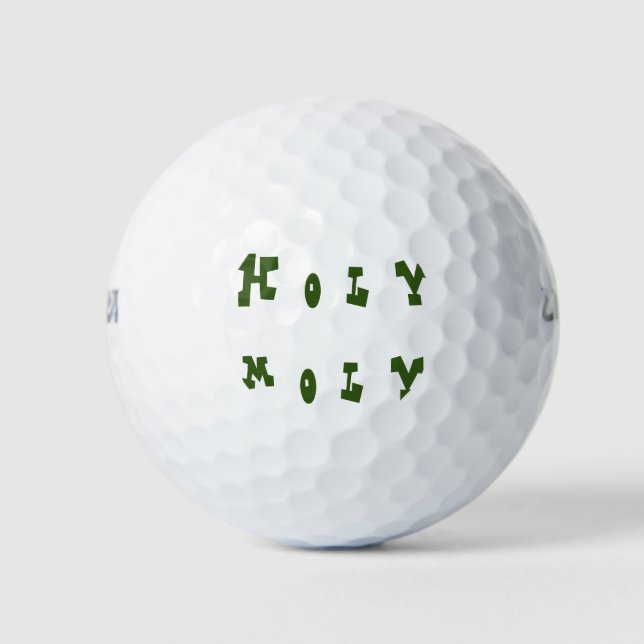 Balles De Golf Boule de golf de moly (Devant)