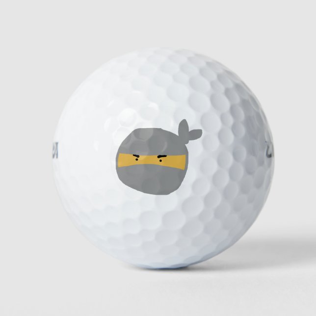 Balles De Golf Boule de golf de ninja (Devant)