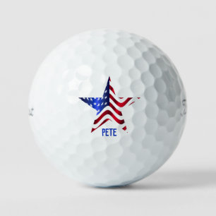 Balles De Golf Boule de golf Personnalisée Stars & Stripes