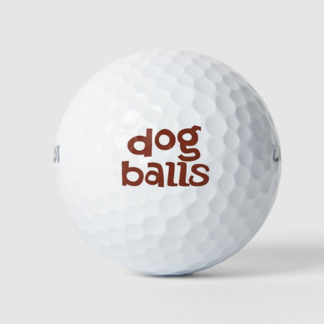 Balles De Golf Boules de chien (Devant)