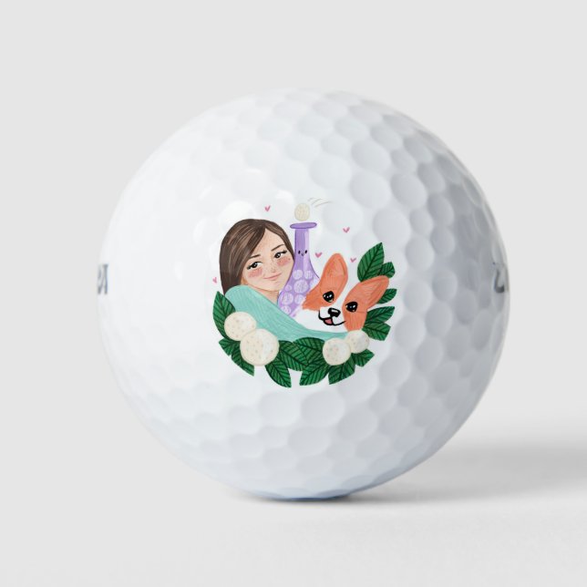 Balles De Golf Boules de golf (Devant)