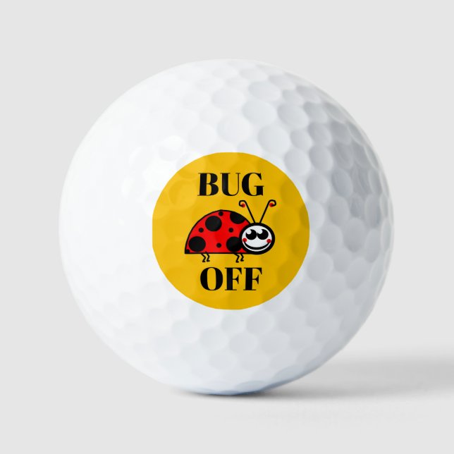 Balles De Golf Boules de golf Bug Off (Recto)