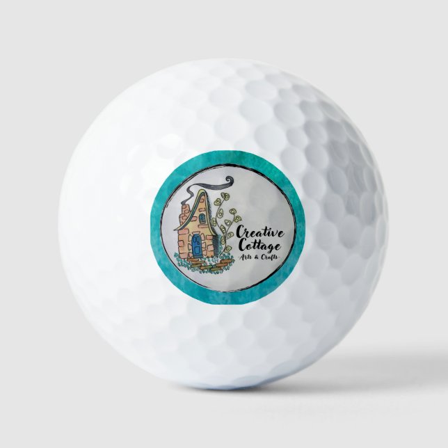 Balles De Golf Boules de golf Creative Cottage (Recto)