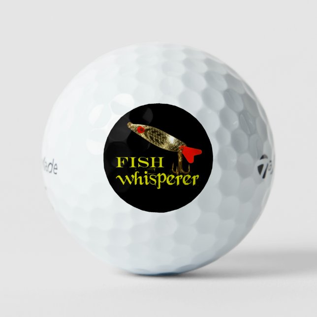 Balles De Golf Boules de golf de Fish Whisperer (Recto)