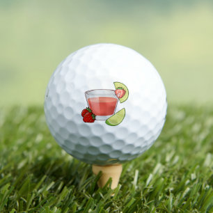 Balles De Golf Boules de golf de Strawberry Daiquiri