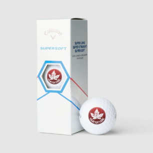 Balles De Golf Boules de golf du Canada personnalisées Cadeaux de
