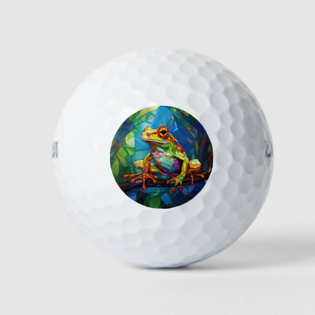 Balles De Golf Boules de golf Frog Art (Devant)