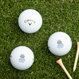 Balles De Golf Boules de golf Logo personnalisées - Marque & Pers