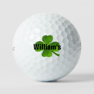 Balles De Golf Boules de golf Lucky Clover à quatre feuilles pers