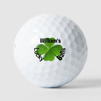 Balles De Golf Boules de golf Lucky Clover à quatre feuilles pers