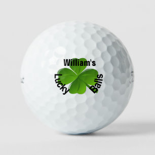 Balles De Golf Boules de golf Lucky Clover à quatre feuilles pers