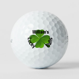 Balles De Golf Boules de golf Lucky Clover à quatre feuilles pers