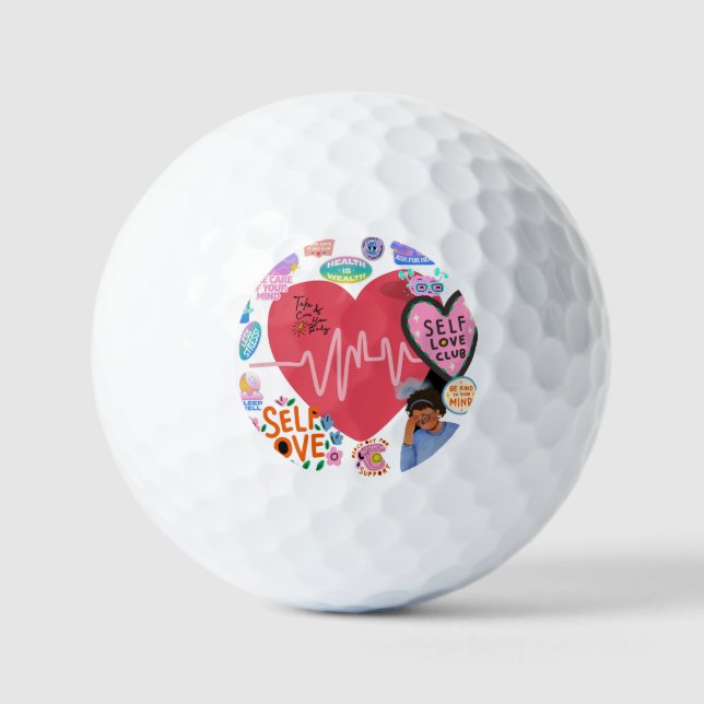 Balles De Golf Boules de golf motivantes (Recto)