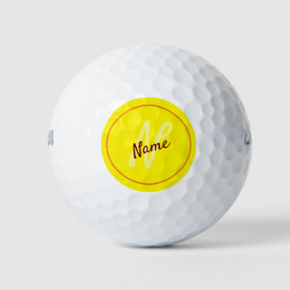 Balles De Golf Boules de golf "Nom"