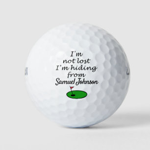 Balles De Golf Boules de golf perdues Blagues Personnalisable