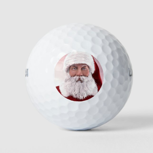 BALLES DE GOLF BOULES DE GOLF PÈRE NOËL NOËL (Devant)