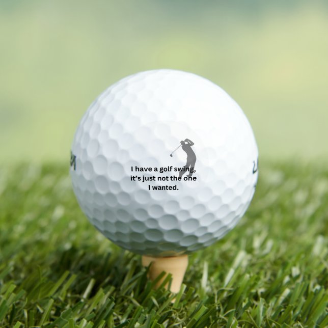 Balles De Golf Boules de golf personnalisées - Conception unique (T-shirt Insitu)