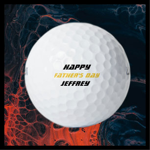 Balles De Golf Boules de golf personnalisées, Fête des pères