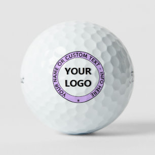 Balles De Golf Boules de golf personnalisées Logo et Texte - Votr