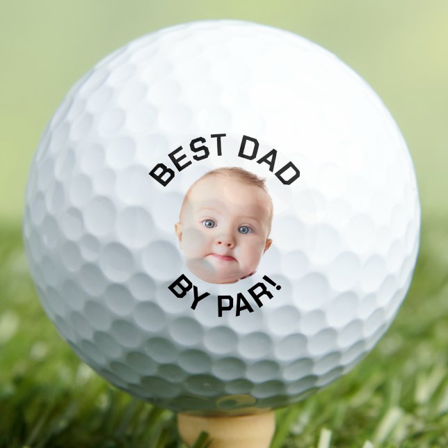 Balles De Golf Boules De Golf Personnalisées, Meilleur Papa Par J (Créateur téléchargé)