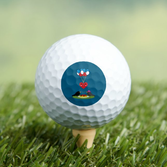 Balles De Golf Boulettes de spaghetti de merle pour un rendez-vou (T-shirt Insitu)