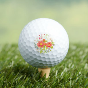 Balles De Golf Bouquet Floral Bouquet Boules De Golf Avec Texte