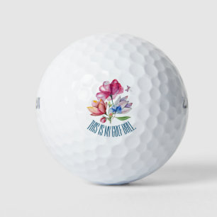 Balles De Golf Bouquet floral de printemps