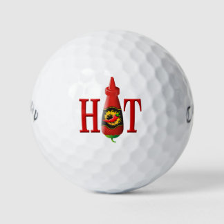 Balles De Golf Bouteille de sauce chaude