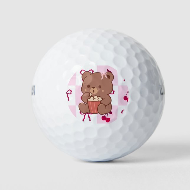 Balles De Golf Bows & Bears Golf Balls (Devant)