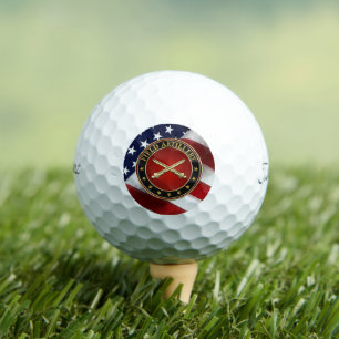 Balles De Golf Branche de l'artillerie de campagne Insigne Éditio