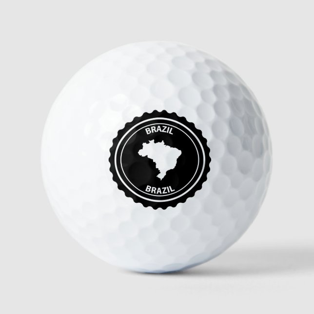 Balles De Golf Brésil (Recto)
