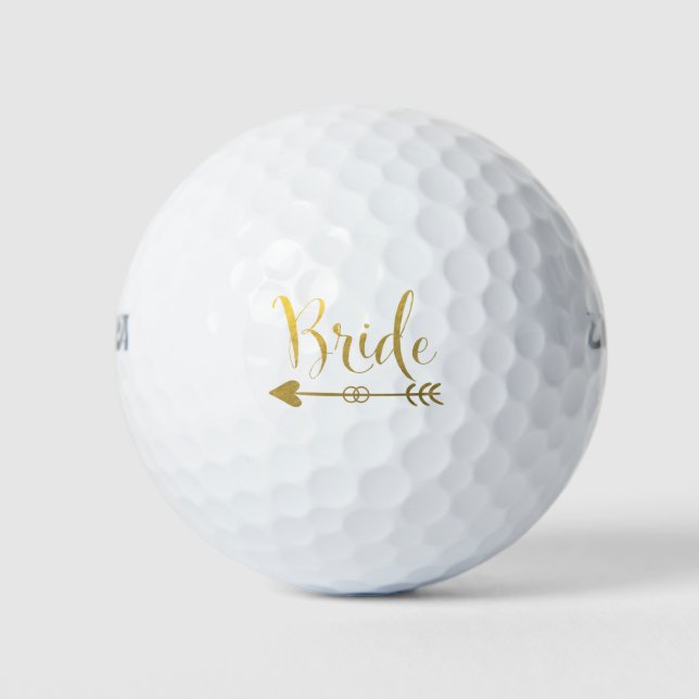 Balles De Golf Bride Tribe Golf Ball (Devant)