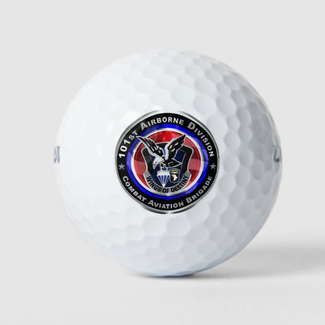 Balles De Golf Brigade d'aviation de combat de la 101e division a (Devant)