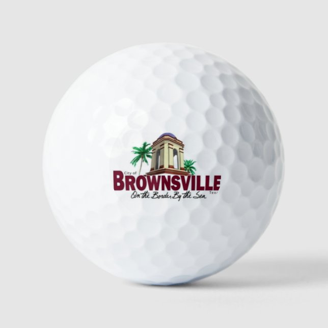 BALLES DE GOLF BROWNSVILLE TEXAS (Recto)