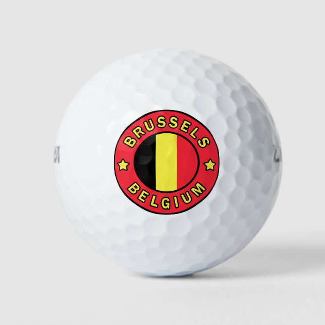 Balles De Golf Bruxelles Belgique (Devant)