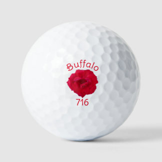 Balles De Golf Buffalo Rose Golf Balls