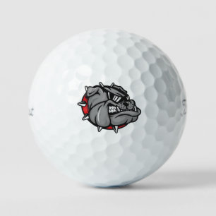 Balles De Golf Bulldogs Mascot Golf Balls