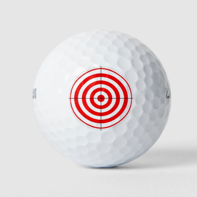Balles De Golf Bullseye Ball (Devant)