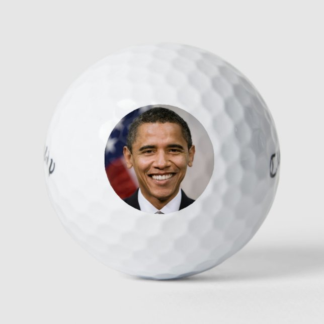 Balles De Golf Bureau du président élu Barack Obama (Devant)